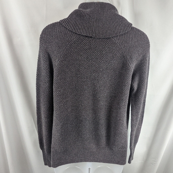 Artisan NY Cowl Neck Turtleneck Cropped Sweater Sz Small - Picture 9 of 9